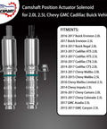 Camshaft Position Actuator VVT Solenoid For 2.0L And 2.5L Chevy Malibu Impala Colorado Cadillac ATS GMC Canyon Buick Envision And More