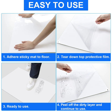 Super Sticky Tacky Floor Mats Grab Dirt And Dust From Shoes Like A Charm Perfect For Cleanrooms Hospitals Labs Homes And Job Sites