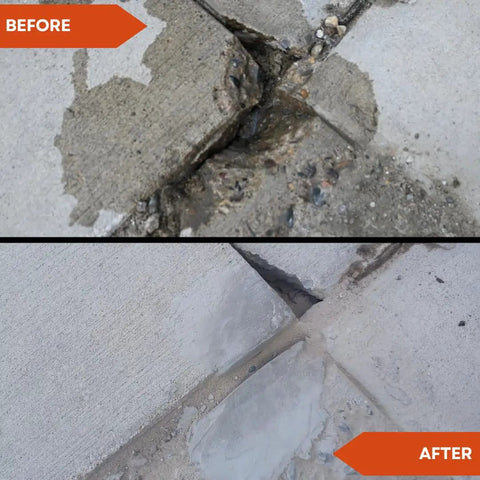 Moldable Concrete Repair Compound For Quick Patch Up On Patios Walkways Driveways And Masonry Fast Drying In About 25 Minutes