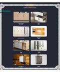 Various cabinet types for 24 Hour Delivery Tuya Smart Biometric Fingerprint Cabinet Lock for file cabinets, cupboards, drawers.