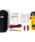 Industrial Grade Digital Clamp Meter With Auto Ranging For HVAC And Electrical Testing, Magnetic Mount, accessories included