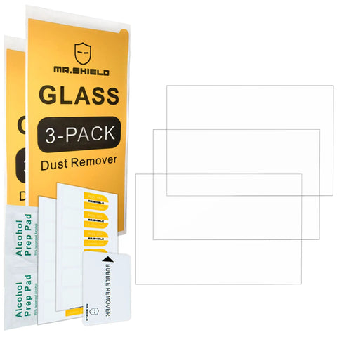 3 Pack Tempered Glass Screen Protector For DJI RC 2 And Air 3 Remote, Mini 4 Pro Controller, packaging and cleaning kit