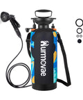 All In One Portable Shower For Camping Surf And Beach Use Two Point One Gallon Tank With Ten Spray Modes Pressurized Water Rinse
