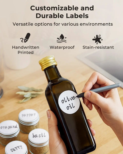 Zero Hassle Two Inch Circle Thermal Shipping Labels Built For Hustling Local Shops Seven Fifty Count Roll Features Smooth Paper Feed And Instant Adhesion Making Labeling Dead Simple Every Single Day