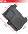 Top Grade Battery Distribution Fuse Block For Chevy Malibu 2014 To 2016 with measurements showing size dimensions.