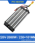Top Tier Ptc Ceramic Air Heater Serving Up 220 Volt 2000 Watt with compact design and safety features for effective heating.
