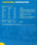 Compatible information for Built Like A Tank Front CV Axle Shaft Assembly For Ford F-150 2009 To 2014 4WD.