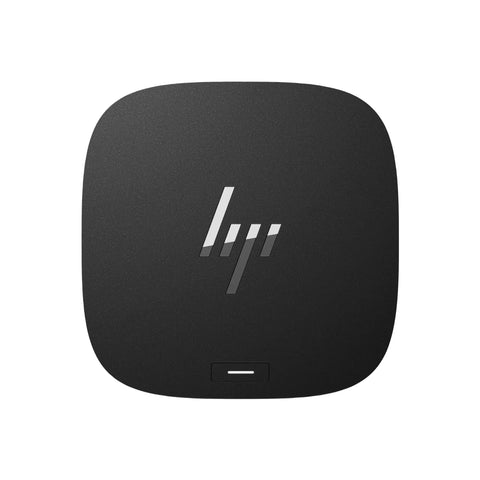 Thunderbolt G4 Docking Station Powering Dual Monitors, USB-C And Hdmi Hub With 120W Fast Charging, Solid Ethernet Port, Totally No Sweat Desk Adapter For Killer Professional Setups, top view of sleek black dock.