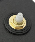 Close-up of Blue DIY Clock Repair Kit With Quartz Spindle Movement For Wall Clocks Hand Tool Essentials For Replacing Parts
