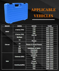 Camshaft Alignment Timing Tool Kit For BMW Mini Cooper N12 N13 N14 N16 N18 Engines And Peugeot Citroen, compatibility chart displayed