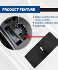 Lexus IS250 IS350 Center Console Shift Slider Cover Replacement 2005-2013 shown with easy install highlight