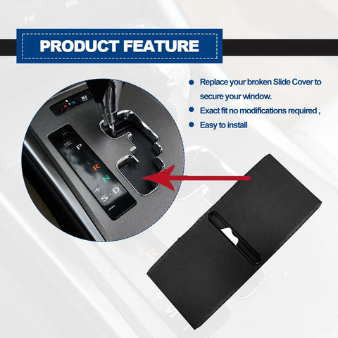 Lexus IS250 IS350 Center Console Shift Slider Cover Replacement 2005-2013 shown with easy install highlight