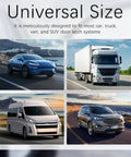 Universal Size Heavy Duty Silicone Car Door Lock Damper For Ford F-150 2021 2022 2023 2024 2025 2026 in various vehicles