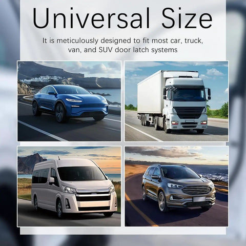 Universal Size Heavy Duty Silicone Car Door Lock Damper For Ford F-150 2021 2022 2023 2024 2025 2026 in various vehicles