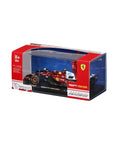 Ferrari 1:43 Die Cast 2025 Season Car With Helmet Hamilton 44 Display Ready Model in acrylic box with realistic graphics