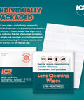 Lens Cleaning Wipes, pre-moistened and individually wrapped, 250-count for eyeglasses and screens