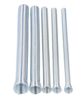 Pro Spring Steel Pipe Bender Kit 1/2 In 5/8 In for soft copper tubing, five metal bending springs in various sizes.