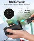 J1772 To Nema 5 15 Plug Adapter Cable For E Bikes Scooters And Electric Skateboards Portable EV Charging Converter in hand