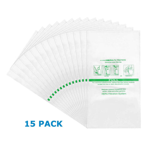 Image of 15 Plus 5 Pack Vacuum Bags And Belts For Kirby Vacs Universal Cloth Bags Fit Sentria All Generations