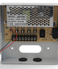 Inside view of 4 Channel 12V DC Power Supply Box With Individually Fused Ports Delivering 5 Amps Per Channel For CCTV, LED And All 12V DC Devices