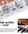 Heavy Duty 100 Piece Oil Drain Plug Crush Washer Kit Multi Size Gasket Set M10 M12 M14 M16 M18 Aluminum Copper Mixed