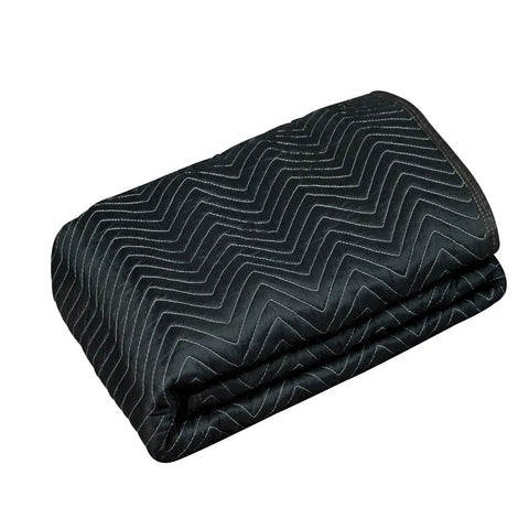 Folded Essentials Moving Blanket 40x72 Pro Quilted Furniture Pad For Movers And Packers, Double Sided Non Woven Fabric