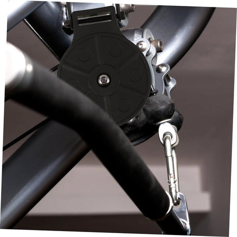 Cable Pulley System For Gym Heavy Duty Lifting Wheel Roller Workout Equipment For Gym Grade Arm Strengthening With Smooth Operation And Universal Bearing Pulleys For Quick Easy Training Sessions black metal pulley close-up