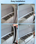 Installation process of Driver Side Window Switch Bezel Titanium Gray for Chevy Silverado GMC Sierra 2010-2013.