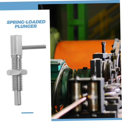 Heavy Duty Stainless Steel Safety Plunger Pin Built Tough With Rock Solid Spring Latch for industrial machinery use