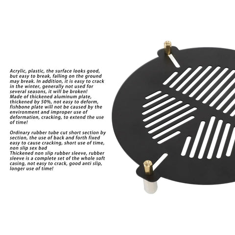 Precision Focusing Mask for Telescopes, aluminum alloy, visible mounting posts, fits 84mm to 115mm tubes, Clearer Stars aid.