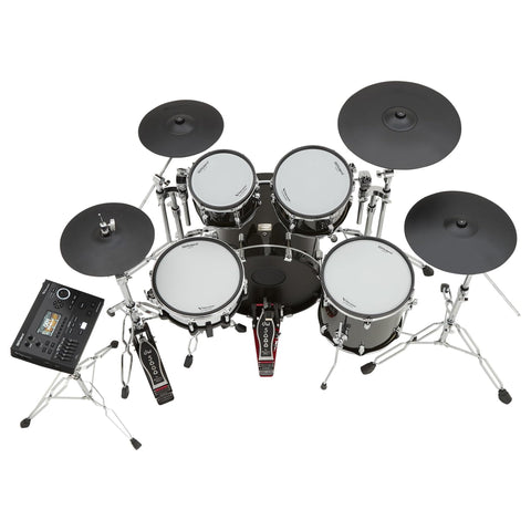 VAD516 V Drums Acoustic Design Electronic Drum Kit Bundle with Audio Cable Drumsticks Drumstick Bag and Austin Bazaar Polishing Cloth