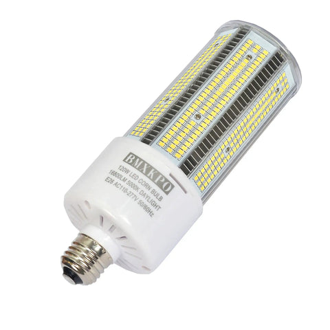 2 Pack 120W LED Corn Light Bulb 16800 Lumens Daylight 5000K E26 E39 Base Replacement For HID HPS Mercury Vapor Lamps