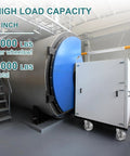 ASOMWLS 5x2 in steel caster wheels installed on a mobile cabinet with four brake-enabled wheels