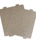 Two Pack Ultra Thick Mica Sheets for Microwave Ovens Grease Busting Heat Shield