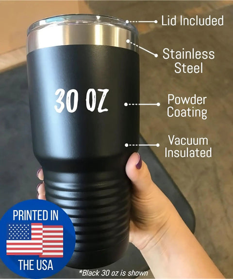 Black 30 oz High Power Rocketry Tumbler Ya Gotta Admit It Is Pretty Cool Hilarious Gift For Hobby Lovers Insulated with Lid