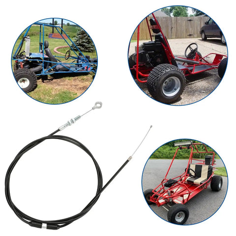 75 Inch Go Kart Throttle Cable For Predator 212cc 196cc GX160 GX200 VM22 VM24 Engines with go-kart images