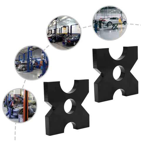 Built Like A Tank 2 Pack Arbor Press Plate And Shop Press Base Compatible With Hydraulic Presses Up To 20 Ton And 32 Ton Rock Solid Metal Punch Plate 1 Inch Thick Four Notch Shop Essential