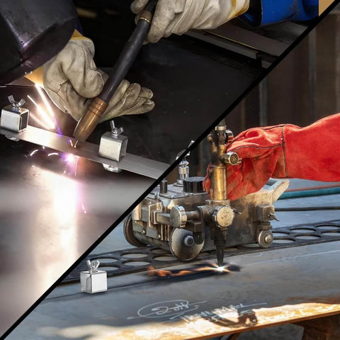 24 Pack Butt Welding Clamps Pro Grade for Edge to Edge Welding used in auto body panel alignment and metal sheet joining
