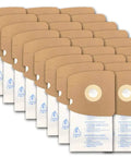 Replacement Vacuum Bags For Eureka Mighty Mite 3670 And 3680 Canisters 27 Pack Style MM aligned in rows