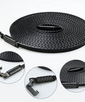 Heavy Duty Replacement Drive Belt Kit For 8 Ft Garage Door Opener Belt Assembly with close-up details of connectors