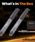 0-3 Inch Rear Shock Absorbers For Jeep Wrangler JK JKU 2007 2018 G1 Upgraded Version displayed with Jeep in background