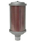 Smooth Operator Heavy Duty Air Compressor Muffler And Dryer Silencer, 1 Inch NPT, aluminum construction for diaphragm pump exhaust.