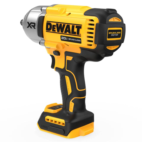 20V Max Cordless 1/2 Inch Impact Wrench With 4 Speed High Torque Beefy Brushless Motor Hog Ring Anvil LED Light