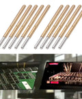 Top Shelf 2.5Mm Round Pogo Pins With Stainless Steel Spring Loaded Test Probes featuring brass plungers for circuit soldering.