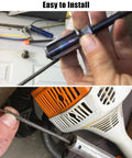 Easy to Install Flexible Drive Shaft For Outdoor Power Tools Compatible With FS36 FS38 FS40 FS40C FS44, angled metal shaft