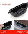 Door Armrest Cover For BMW X3 X4 Driver Side Armrest Storage Compartment Shield Black