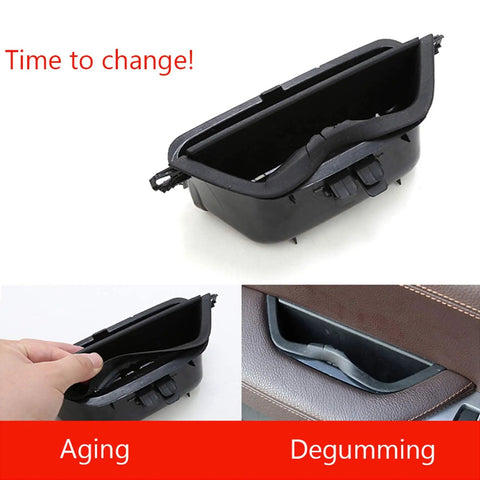 Door Armrest Cover For BMW X3 X4 Driver Side Armrest Storage Compartment Shield Black