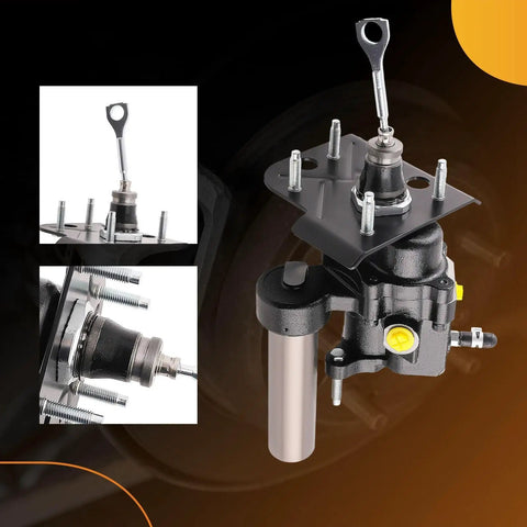 Heavy Duty Hydraulic Power Brake Booster That Slaps Right Into Chevy Tahoe And Gmc Yukon As A Straight Swap, showing durable cast iron design.