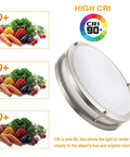 36W Dimmable LED Ceiling Light Fixture 13 Inch Flush Mount For Bedroom Kitchen Bathroom Hallway Stairwell Ultra Bright 3200 Lumens 3000K Warm White No Fuss Install with CRI 90+