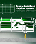 Wall Mount Exit Light Guard And Emergency Sign Shield Rugged Iron Cover For LED Exit Signs Wire Cage Protector